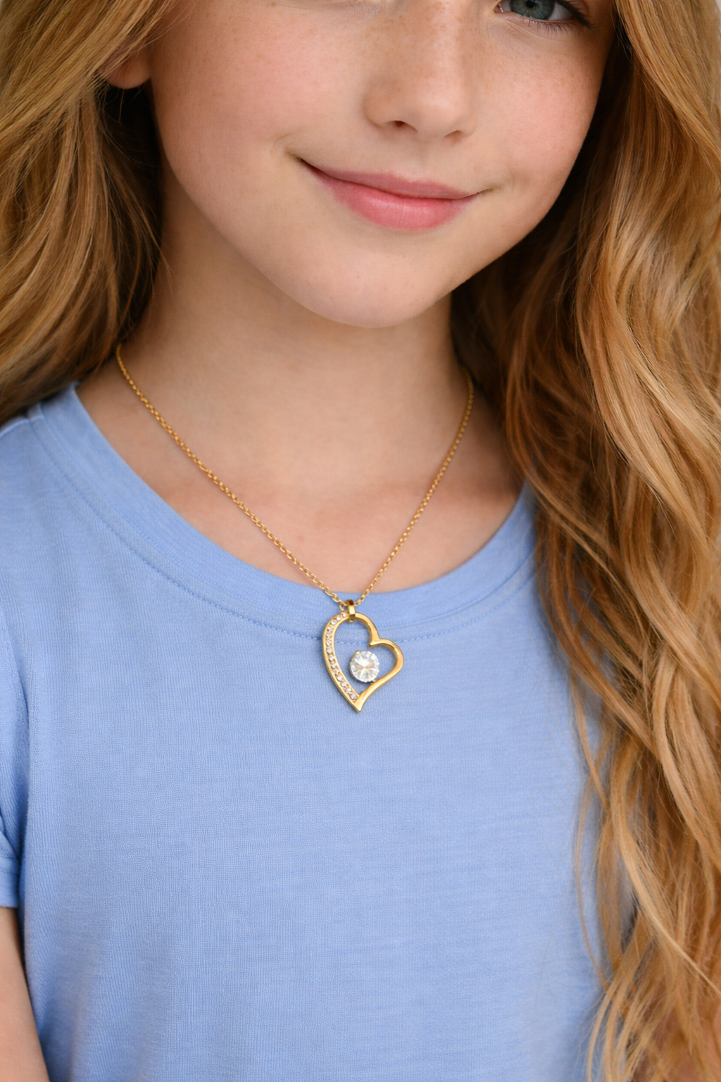 An meine Tochter – Herzanhänger