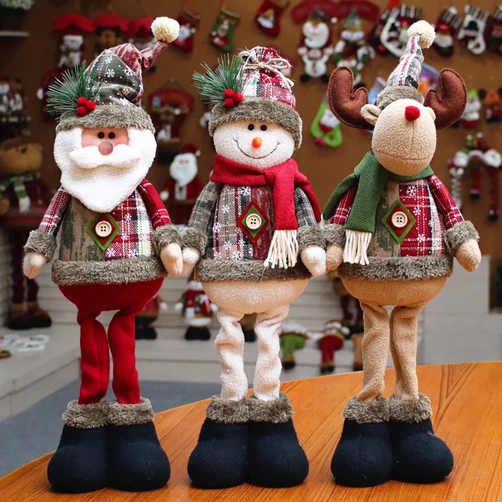 Santa Claus Snowman - Christmas Tree Decorations