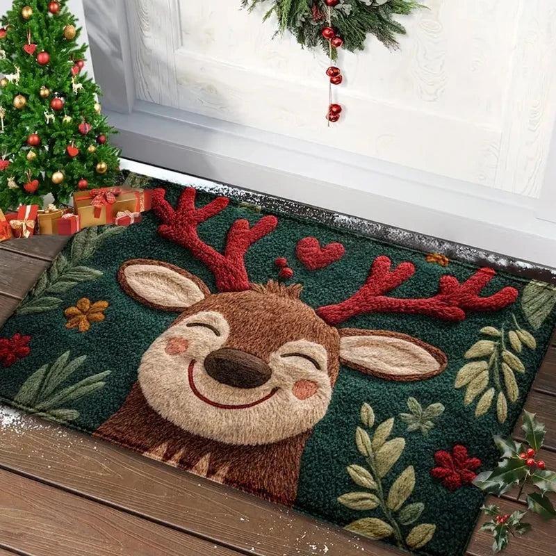 Festive Christmas Door Mat